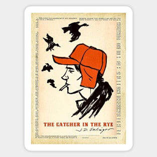 The Catcher in the Rye by JD Salinger Sticker